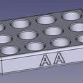 Khay Đựng Pin Modular (AA, AAA) - Thumbnail 11