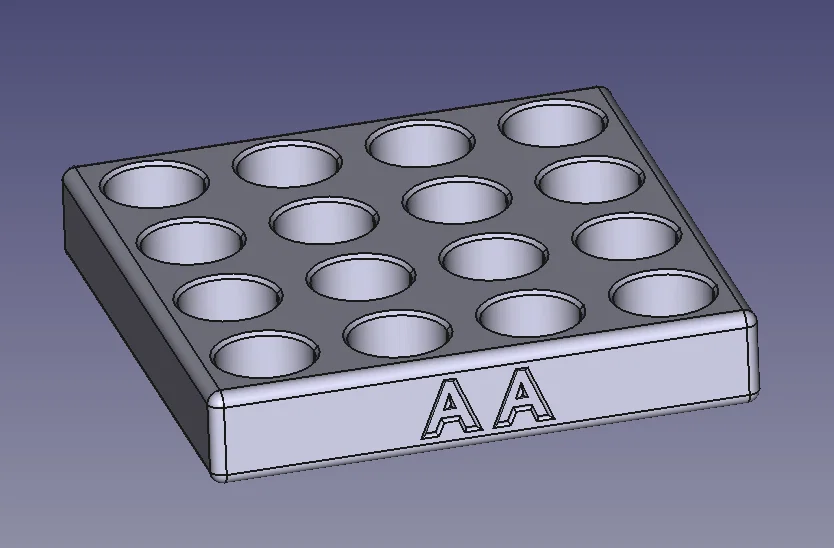 Khay Đựng Pin Modular (AA, AAA) - Image 14