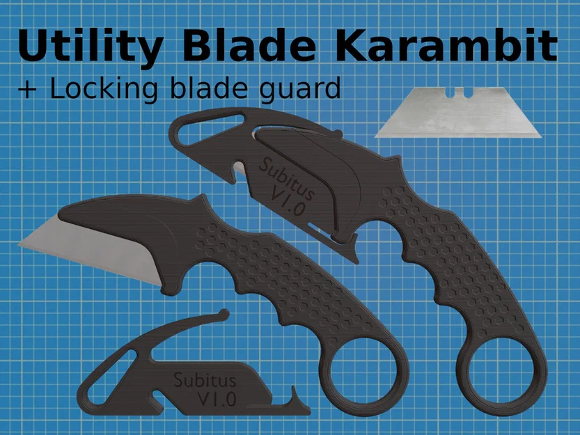 Subitus - Dao Karambit rọc giấy siêu gọn - Image 1
