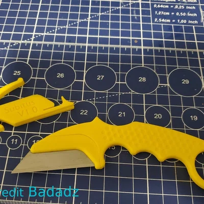 Subitus - Dao Karambit rọc giấy siêu gọn