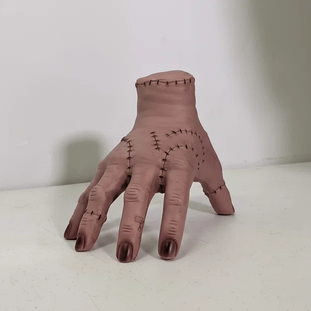 Mô hình bàn tay Thing từ Wednesday in 3D ấn tượng - Image 1