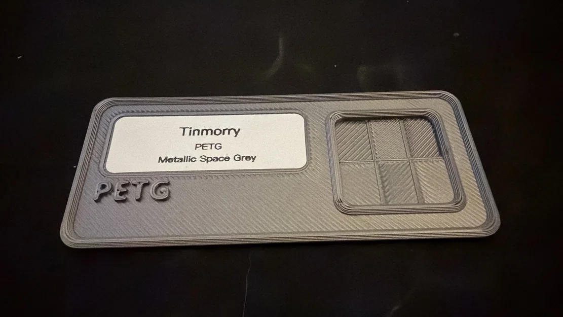 Mẫu swatch thử filament với chỗ dán nhãn 14x40mm - Image 3