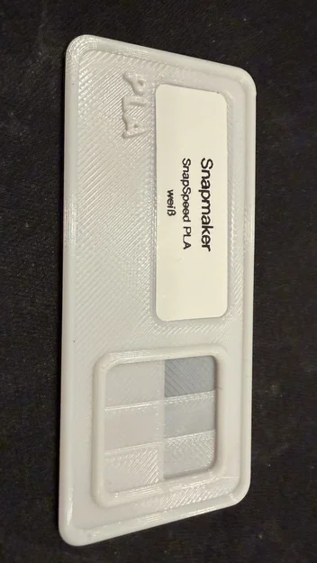 Mẫu swatch thử filament với chỗ dán nhãn 14x40mm - Image 5