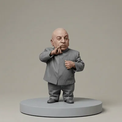 Mô hình 3D nhân vật Mini Me (The Spy Who Shagged Me) để trang trí