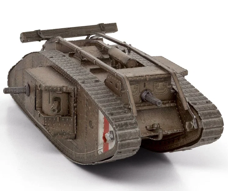 Mô hình 3D Xe tăng cổ điển Mark IV (1917-1920) chất lượng cao - Image 2