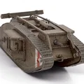 Mô hình 3D Xe tăng cổ điển Mark IV (1917-1920) chất lượng cao - Thumbnail 2