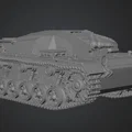 Mô hình xe tăng StuG III (1940-1945) in 3D chi tiết sắc nét - Thumbnail 1
