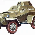 Mô hình in 3D xe bọc thép trinh sát hạng nhẹ BA-64 (1941-1950s) - Thumbnail 2