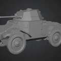 Mô hình xe bọc thép Panhard 178 (1932-1964) in 3D chi tiết - Thumbnail 1
