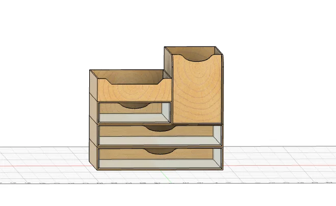 Khay đựng đồ đa năng ORGANIZZATORE GT561 cho bàn làm việc gọn gàng - Image 1