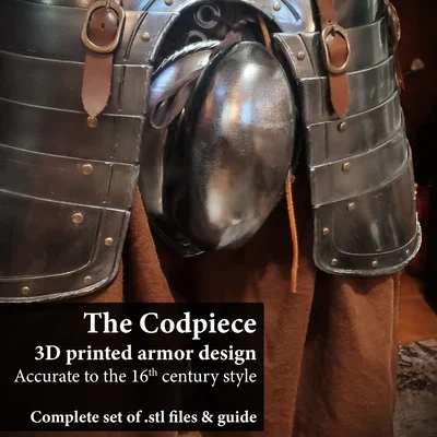 The Codpiece - Giáp Che Hạ Bộ Hiệp Sĩ Thế Kỷ 16 Chính Xác