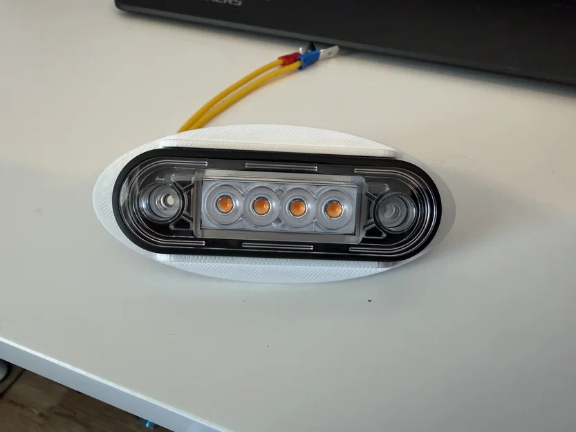 Adapter gắn đèn LED cho đèn vị trí HELLA 2PG (Caravan/Camper) - Image 1