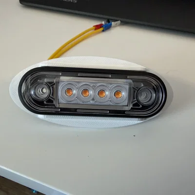 Adapter gắn đèn LED cho đèn vị trí HELLA 2PG (Caravan/Camper)