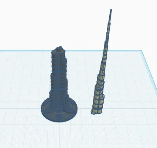 Mô hình 3D Burj Khalifa Dubai - Dễ in và siêu đẹp - Image 1