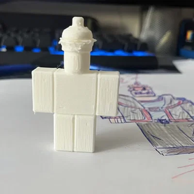 Mô hình nhân vật 007n7 Forsaken cho người hâm mộ Roblox
