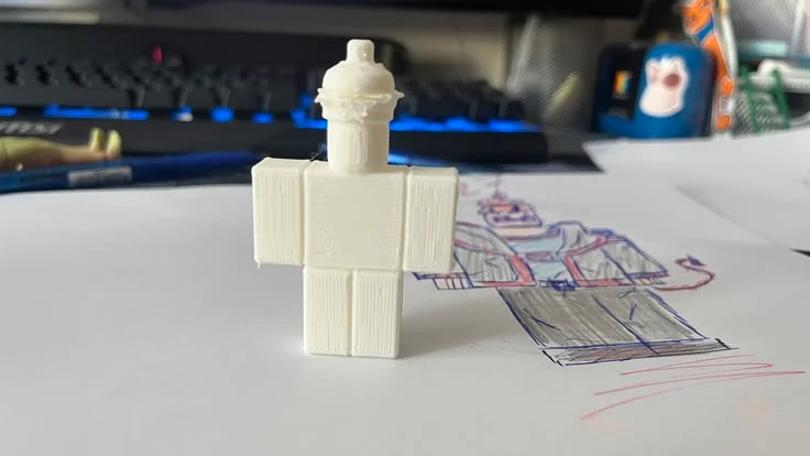 Mô hình nhân vật 007n7 Forsaken cho người hâm mộ Roblox 1
