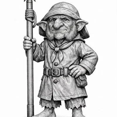 Harpooner goblin - Chú yêu tinh săn cá voi