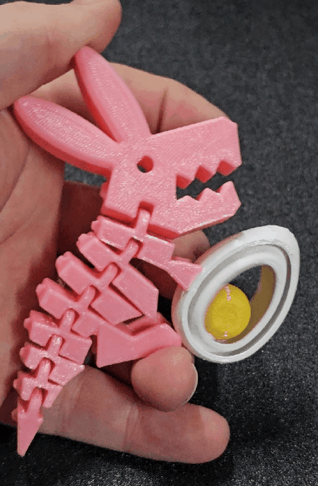 Easter-Rexi: Mô hình khủng long thỏ in 3D độc đáo cho lễ Phục sinh - Image 1