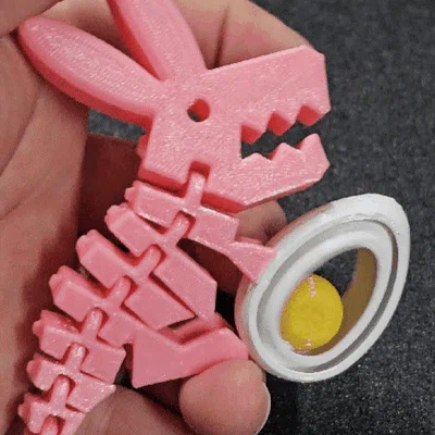 Easter-Rexi: Mô hình khủng long thỏ in 3D độc đáo cho lễ Phục sinh