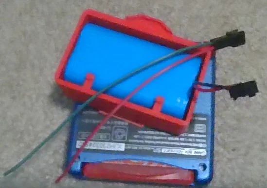 Backplate phiên bản nâng cấp dung lượng pin cho GBA SP - Image 1