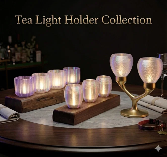 Bộ Sưu Tập Đế Nến Trà Tea Light - Image 1