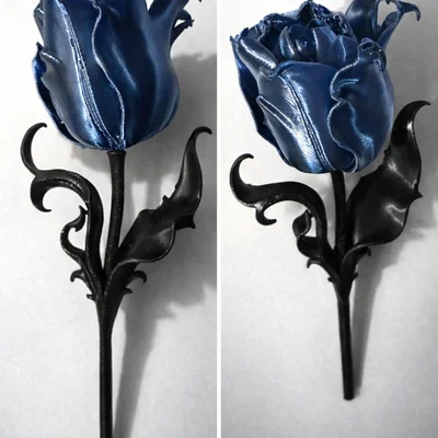 Hoa tulip trang trí phong cách Gothic