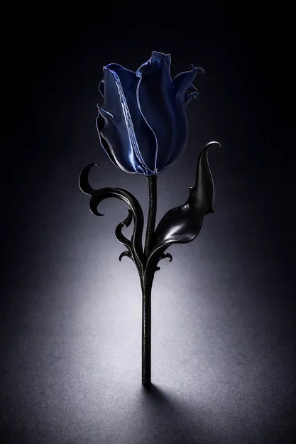 Hoa tulip trang trí phong cách Gothic - Image 2