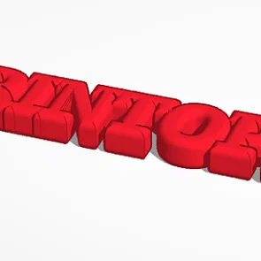 Mô hình logo Printopia – Phụ kiện trang trí độc đáo cho góc in 3D