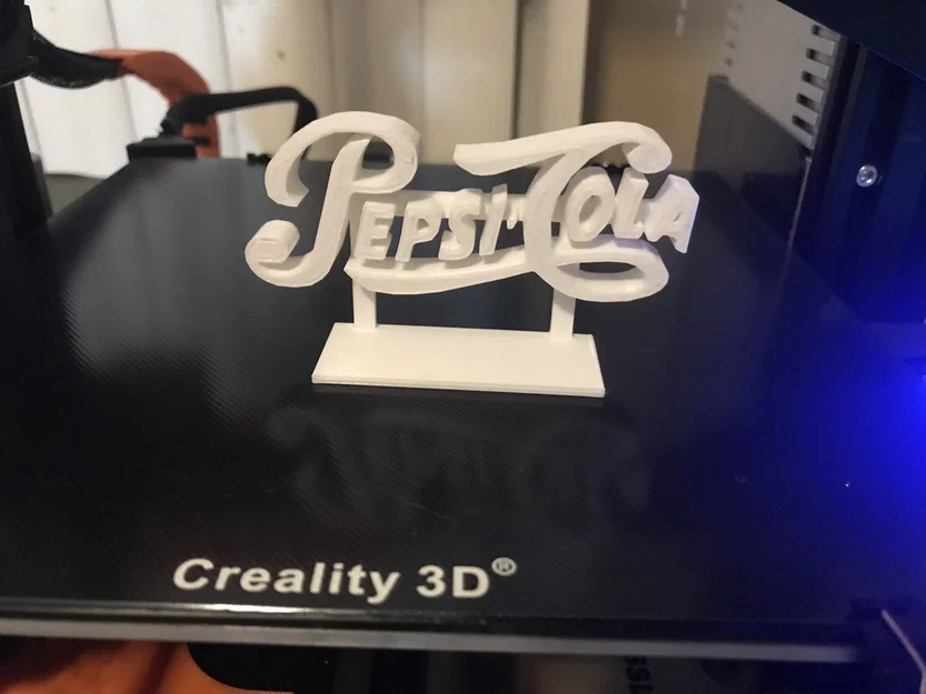 Logo Pepsi trên đế trưng bày - Image 1