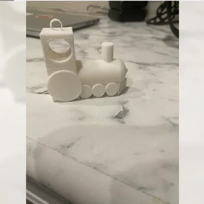 Mô hình trang trí Tàu hỏa Giáng sinh 2025 - In không cần support