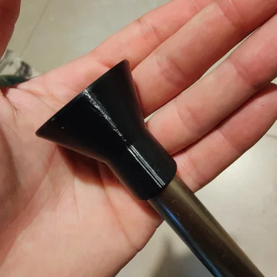 Đầu ngậm thổi (Mouthpiece) cho ống thổi 16mm in 3D