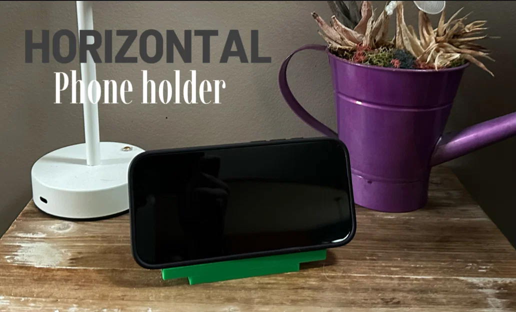 Giá Đỡ Điện Thoại Để Bàn Tối Giản – Dễ In, Thiết Kế Chắc Chắn - Image 1