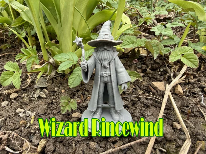 Mô hình phù thủy Rincewind từ Discworld - Image 1
