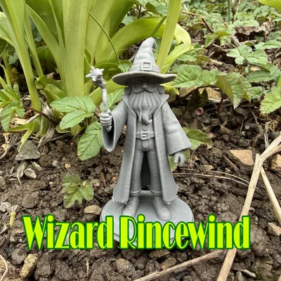 Mô hình phù thủy Rincewind từ Discworld