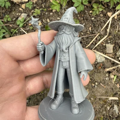 Mô hình phù thủy Rincewind từ Discworld