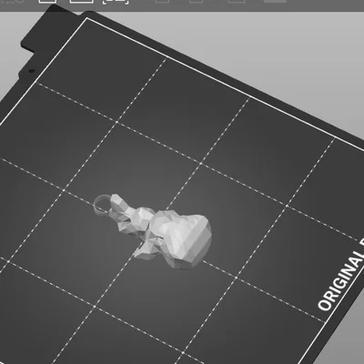 Móc khóa cá mập mini siêu dễ thương - Mô hình in 3D độc đáo