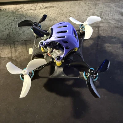 Upgraded 1s Meteor75 Frame - Khung Drone Micro Hiệu Suất Cao