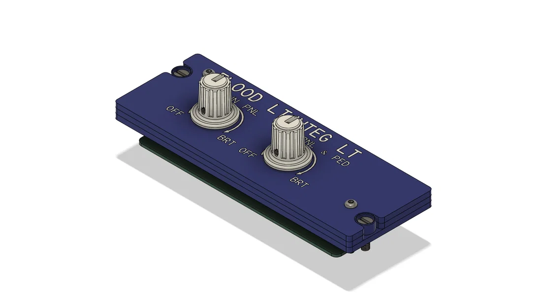 Bảng điều khiển đèn Airbus A320 (Airbus A320 Lightning Panel) - Image 1