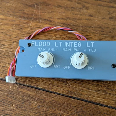 Bảng điều khiển đèn Airbus A320 (Airbus A320 Lightning Panel)