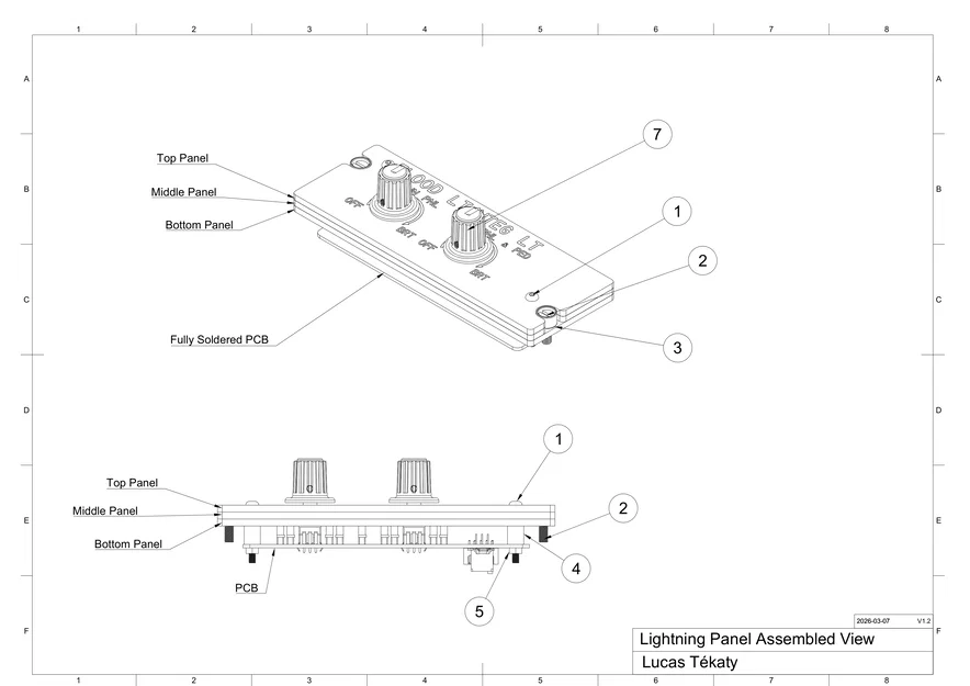 Bảng điều khiển đèn Airbus A320 (Airbus A320 Lightning Panel) - Image 5