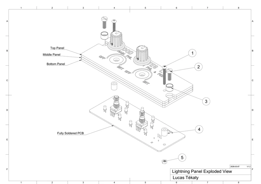 Bảng điều khiển đèn Airbus A320 (Airbus A320 Lightning Panel) - Image 7