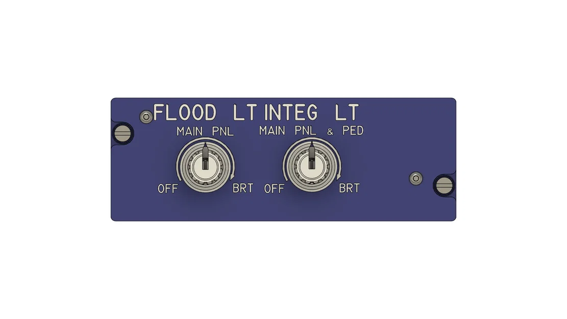 Bảng điều khiển đèn Airbus A320 (Airbus A320 Lightning Panel) - Image 9