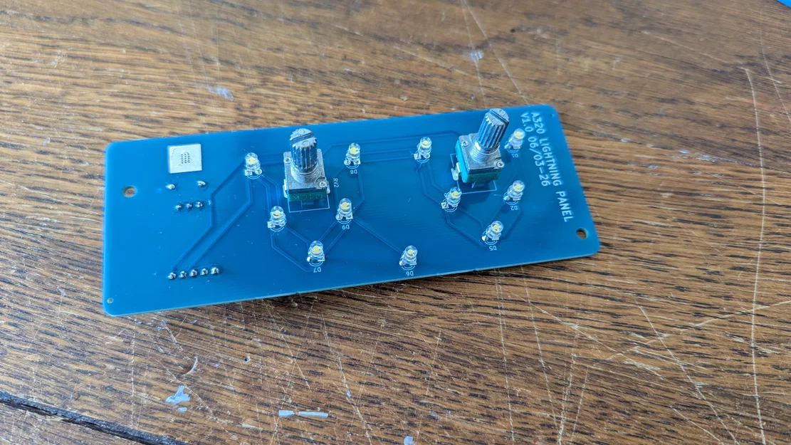 Bảng điều khiển đèn Airbus A320 (Airbus A320 Lightning Panel) - Image 11