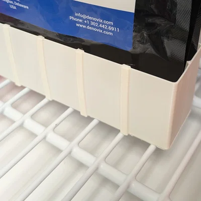 Bộ sắp xếp gói đồ nhà bếp tham số với các thanh đỡ dọc