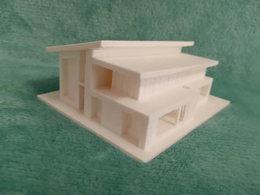 Mô hình kiến trúc ngôi nhà hiện đại 3D - Thiết kế tinh tế - Image 2