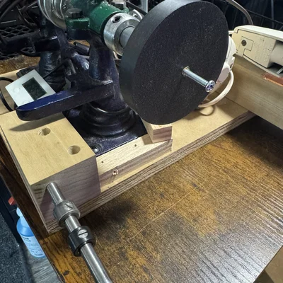 Pickup Winder Platen - Phụ kiện gá lắp bobbin cho máy quấn dây