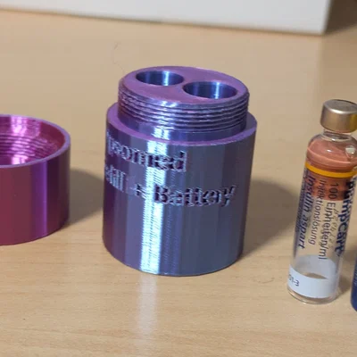 Ypsomed - Hộp đựng ống Insulin và pin dự phòng