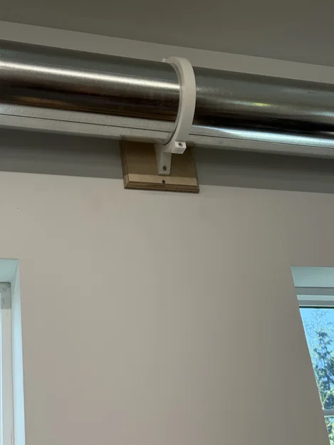 Giá đỡ ống hút bụi gắn tường & trần nhà – Hoàn toàn có thể tùy chỉnh (Parametric) - Image 4