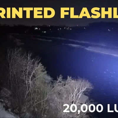 Đèn Pin In 3D 20.000 Lumen