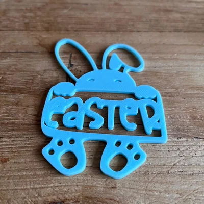 Đồ trang trí hình thỏ Phục sinh (Easter Bunny) xinh xắn cho cửa sổ